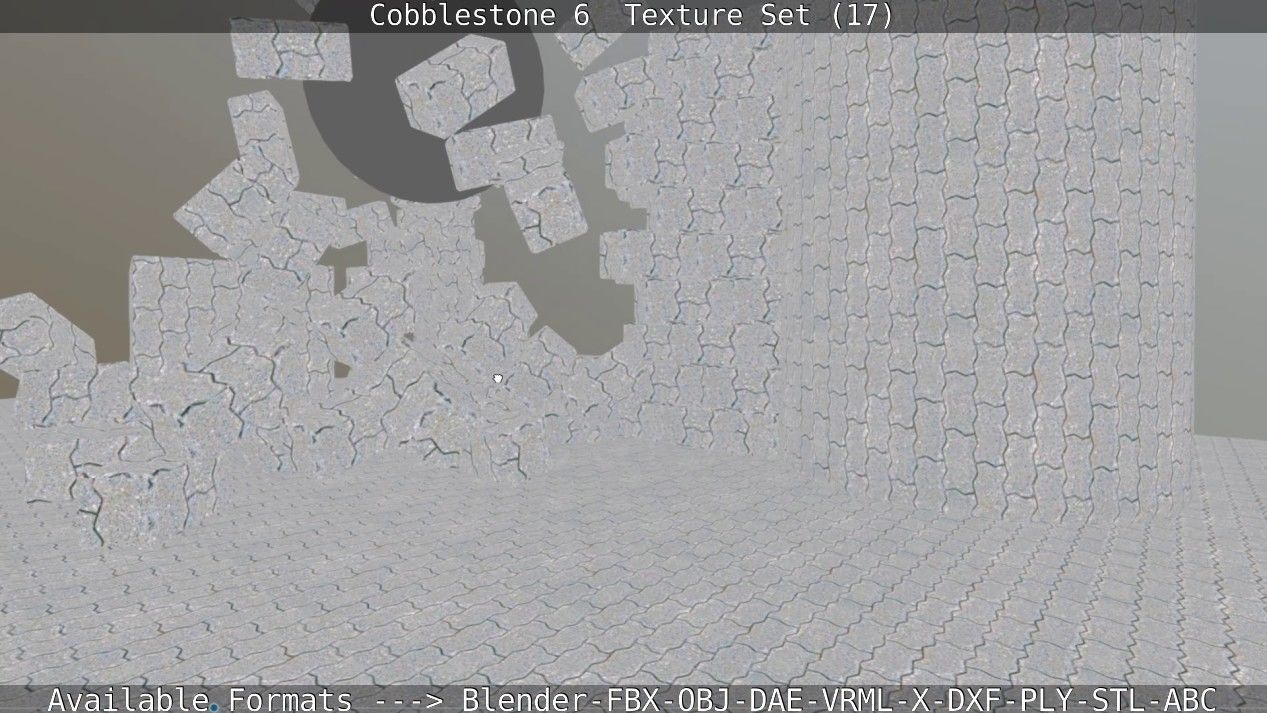 Cobblestone 6 - Texture Set 17 Texture_42