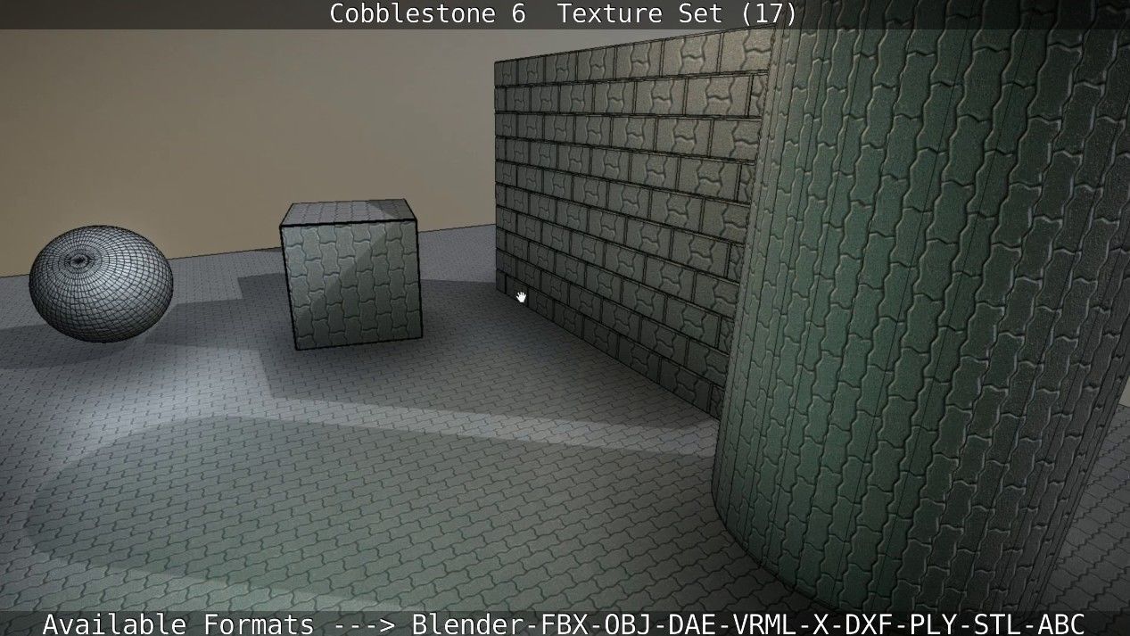 Cobblestone 6 - Texture Set 17 Texture_35