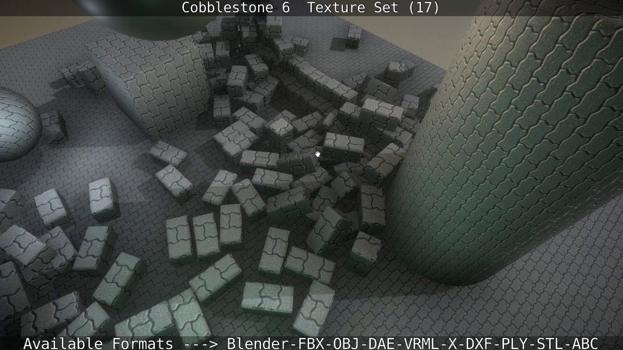 Cobblestone 6 - Texture Set 17 Texture_32