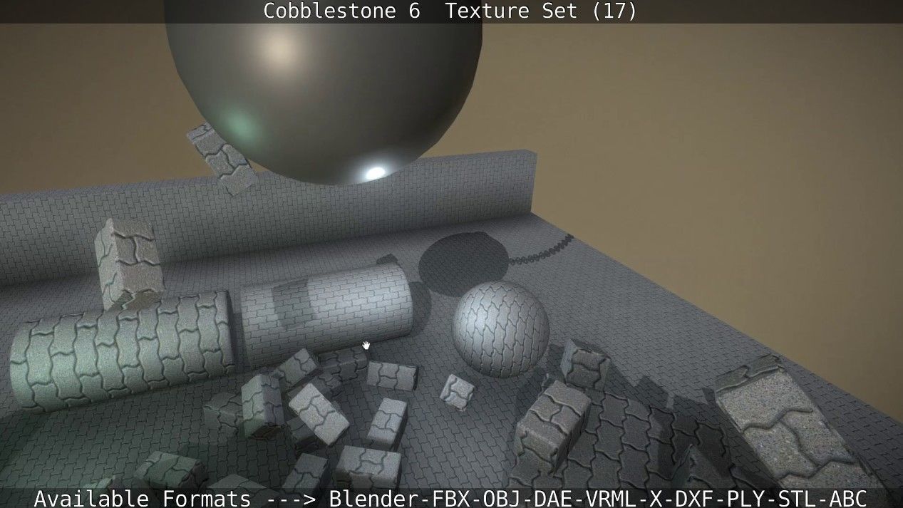 Cobblestone 6 - Texture Set 17 Texture_83