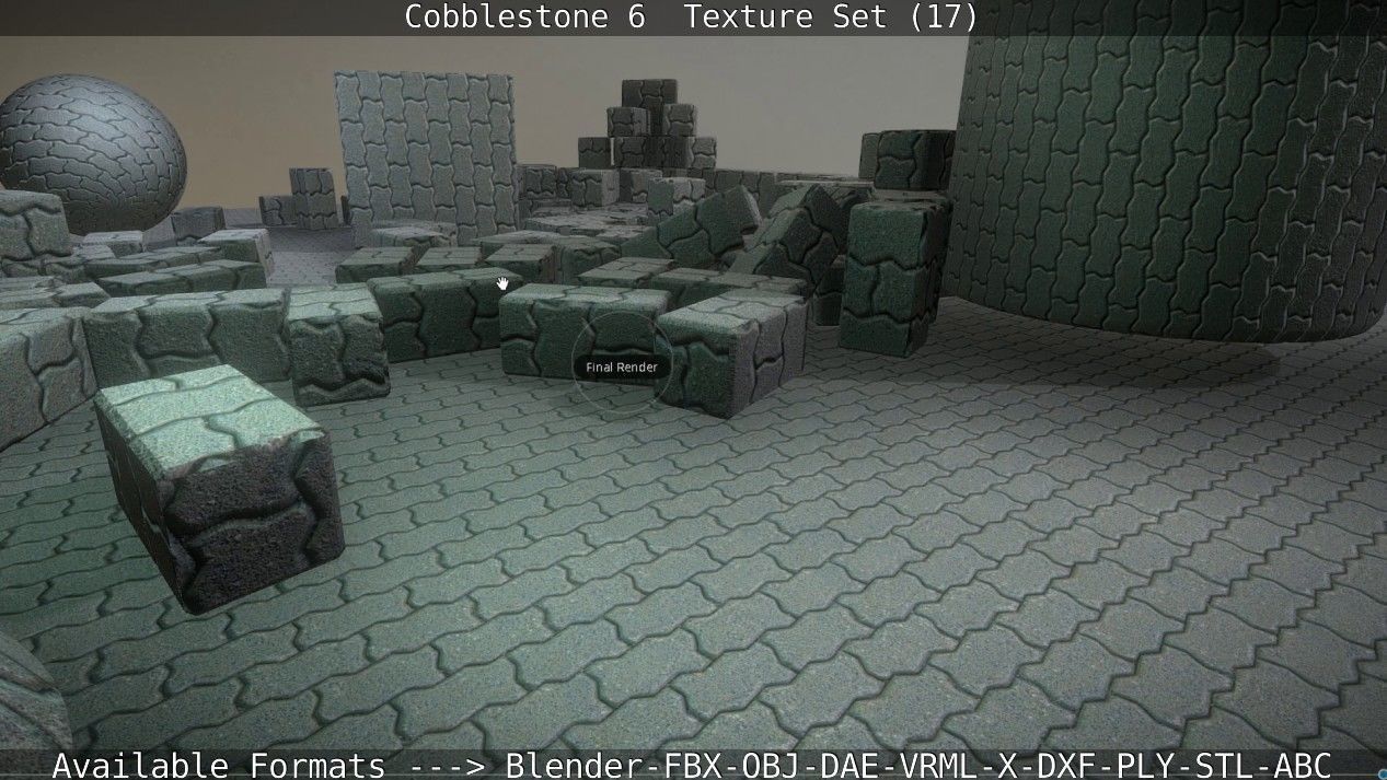 Cobblestone 6 - Texture Set 17 Texture_70