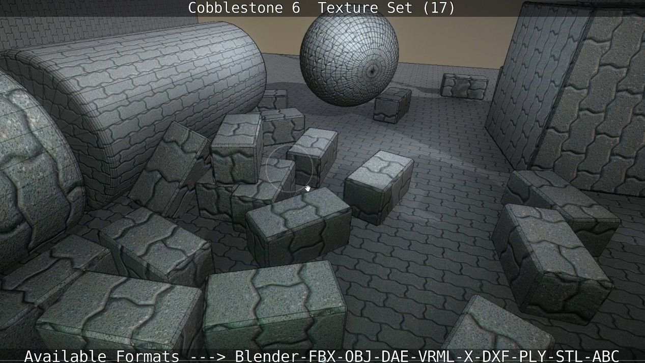 Cobblestone 6 - Texture Set 17 Texture_92