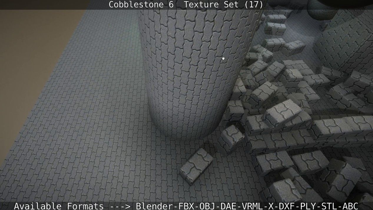 Cobblestone 6 - Texture Set 17 Texture_28