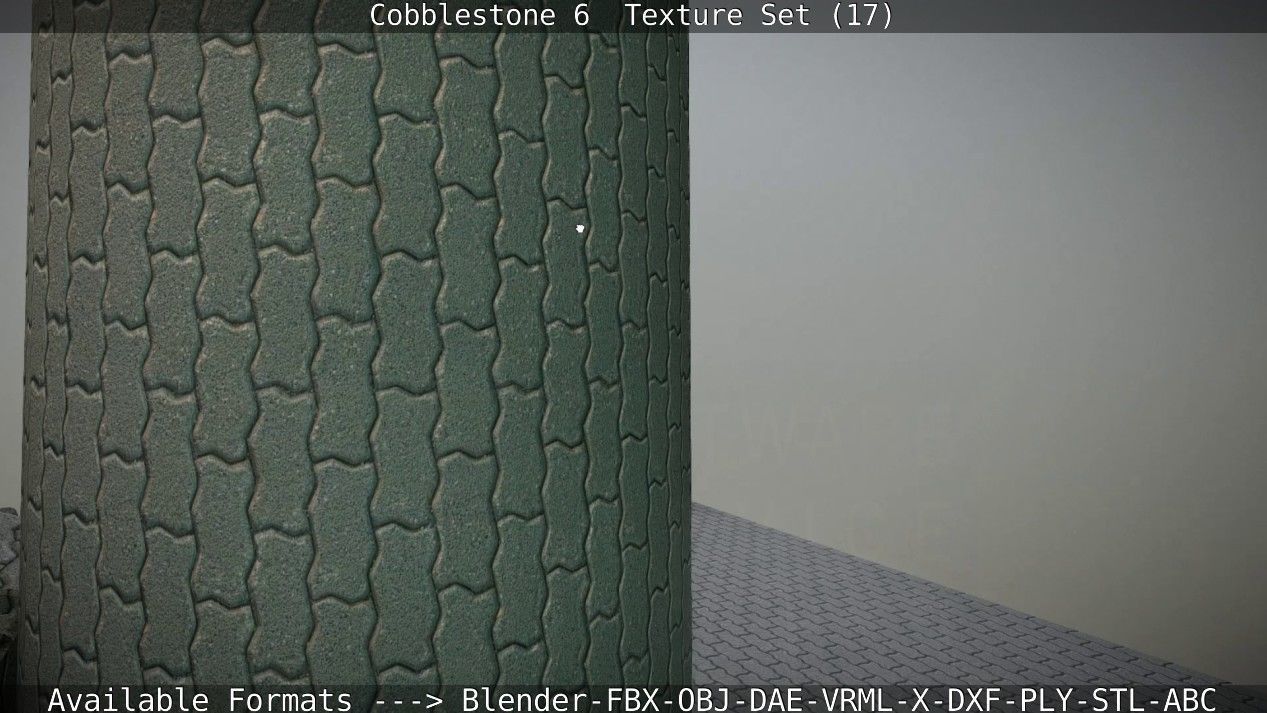 Cobblestone 6 - Texture Set 17 Texture_23