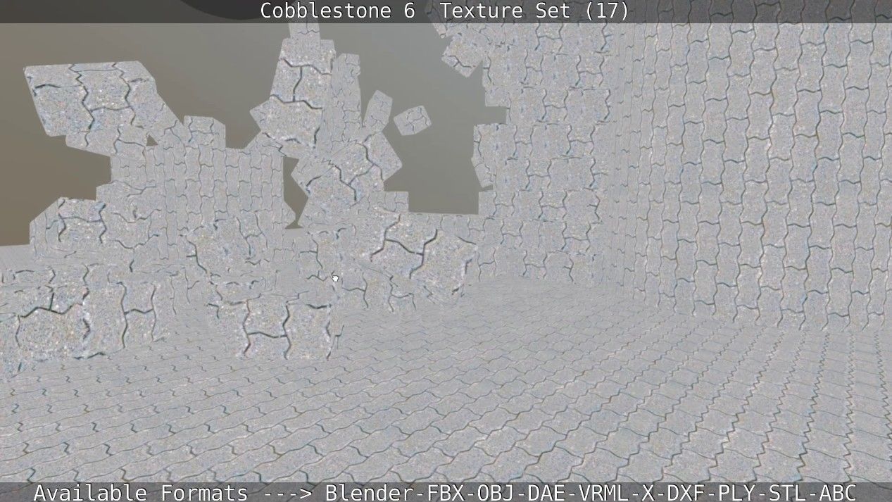 Cobblestone 6 - Texture Set 17 Texture_43
