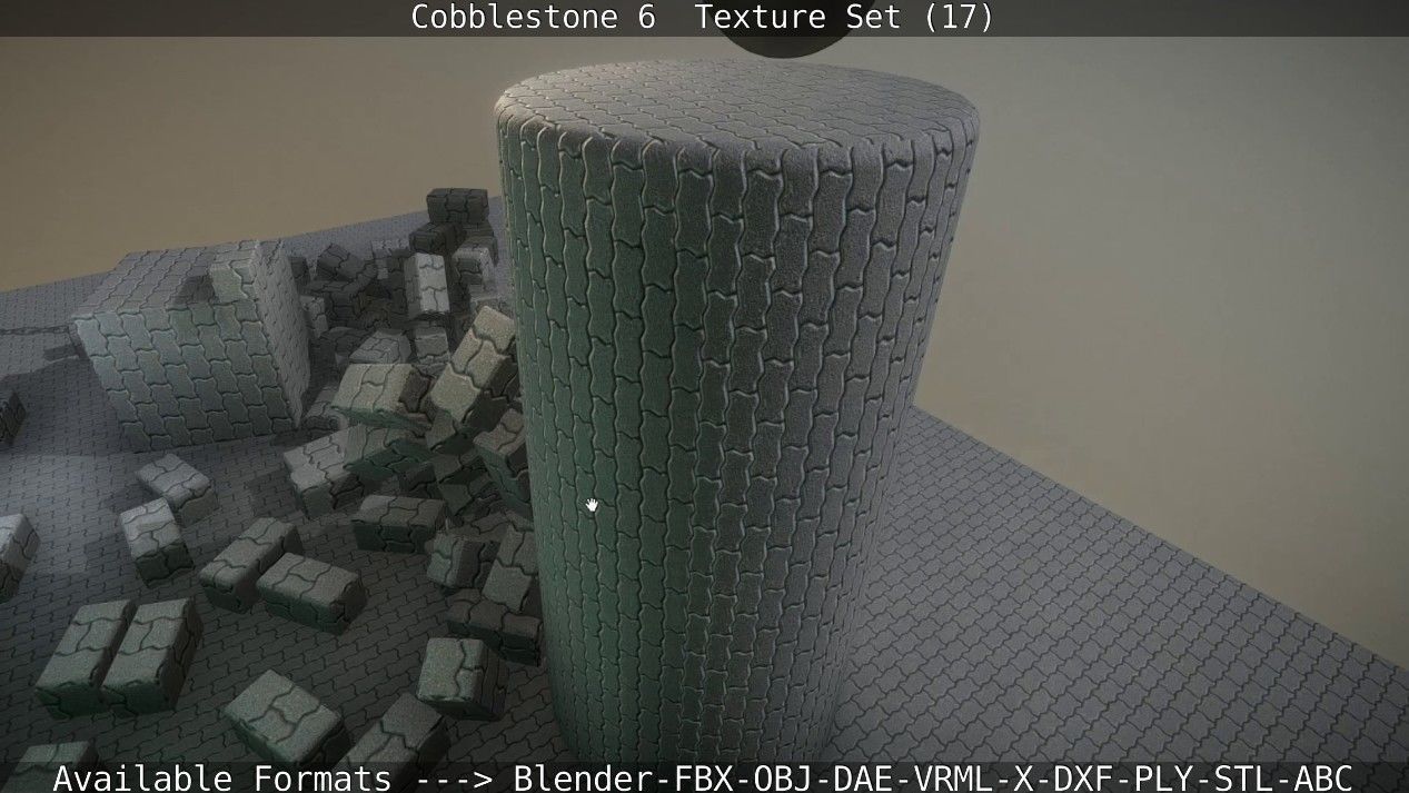 Cobblestone 6 - Texture Set 17 Texture_17