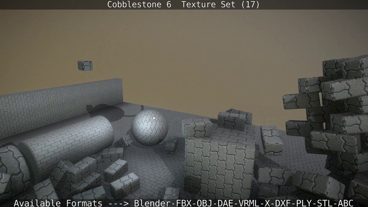 Cobblestone 6 - Texture Set 17 Texture_85