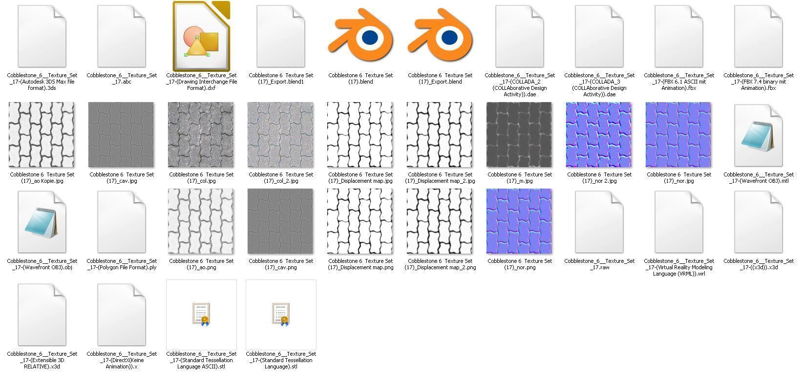 Cobblestone 6 - Texture Set 17 Texture_7