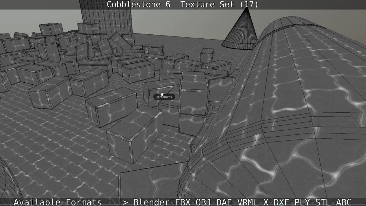 Cobblestone 6 - Texture Set 17 Texture_101