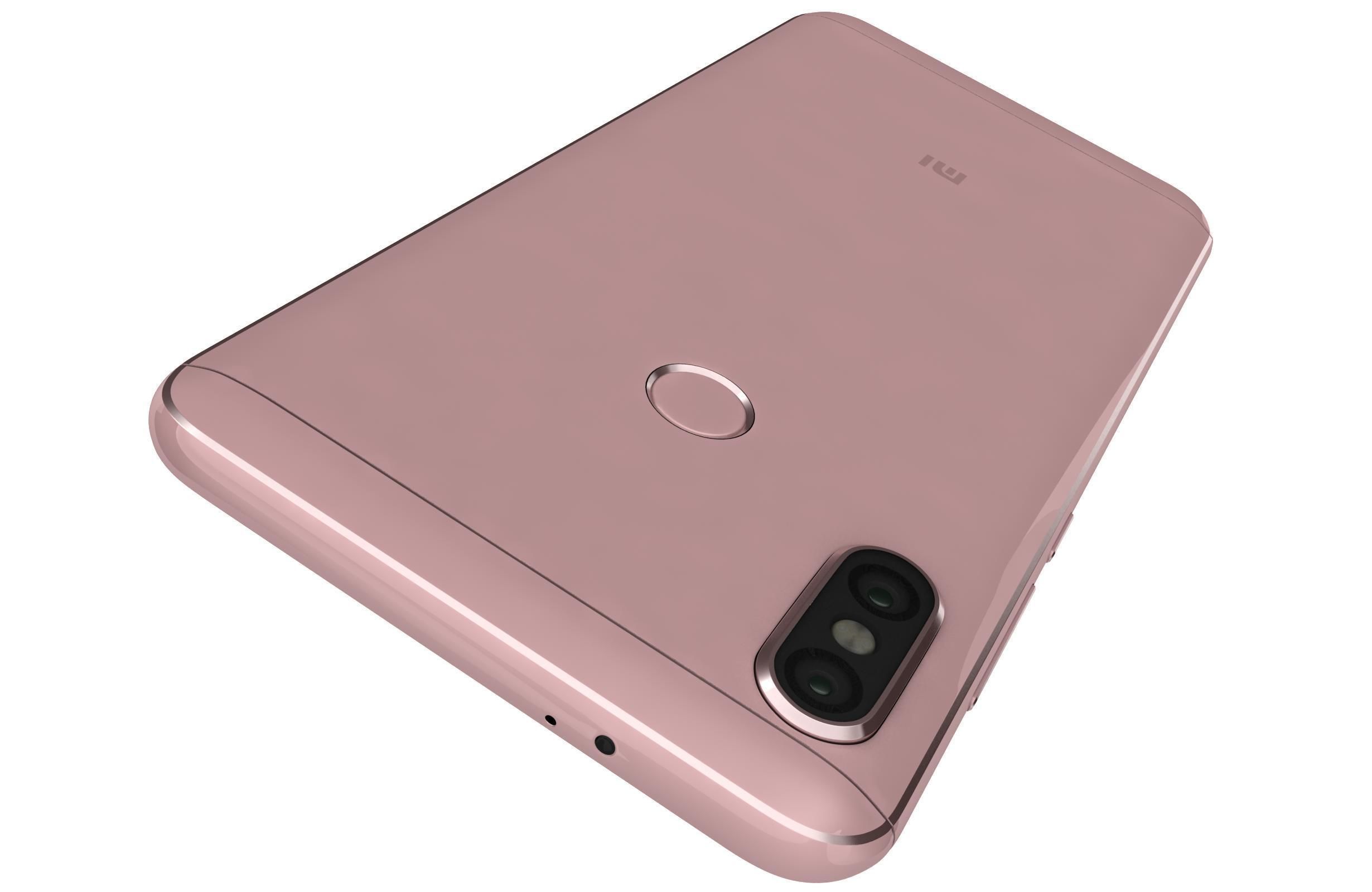 Xiaomi Redmi Note 5 Rose Gold 3D model_9