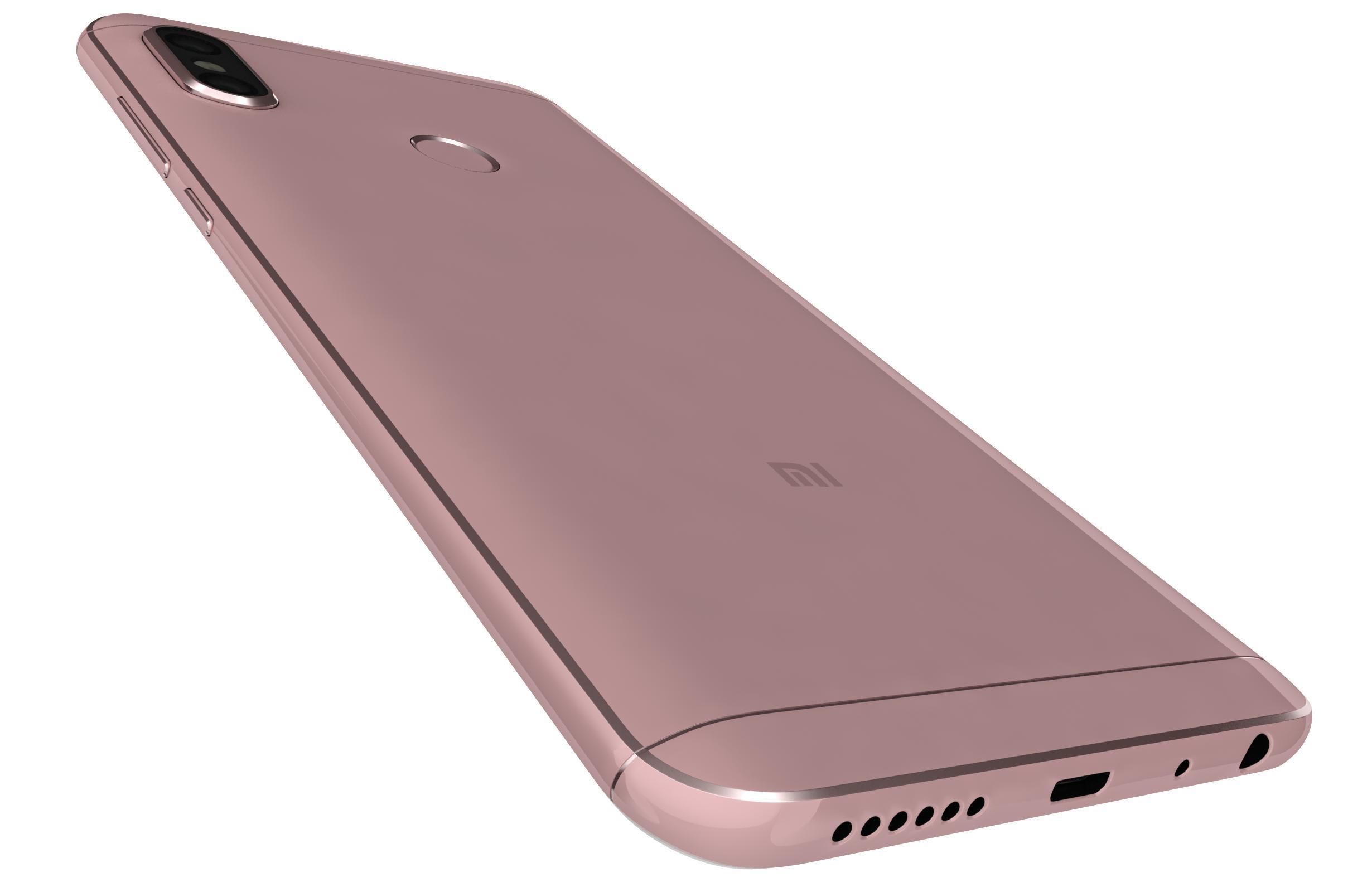 Xiaomi Redmi Note 5 Rose Gold 3D model_8