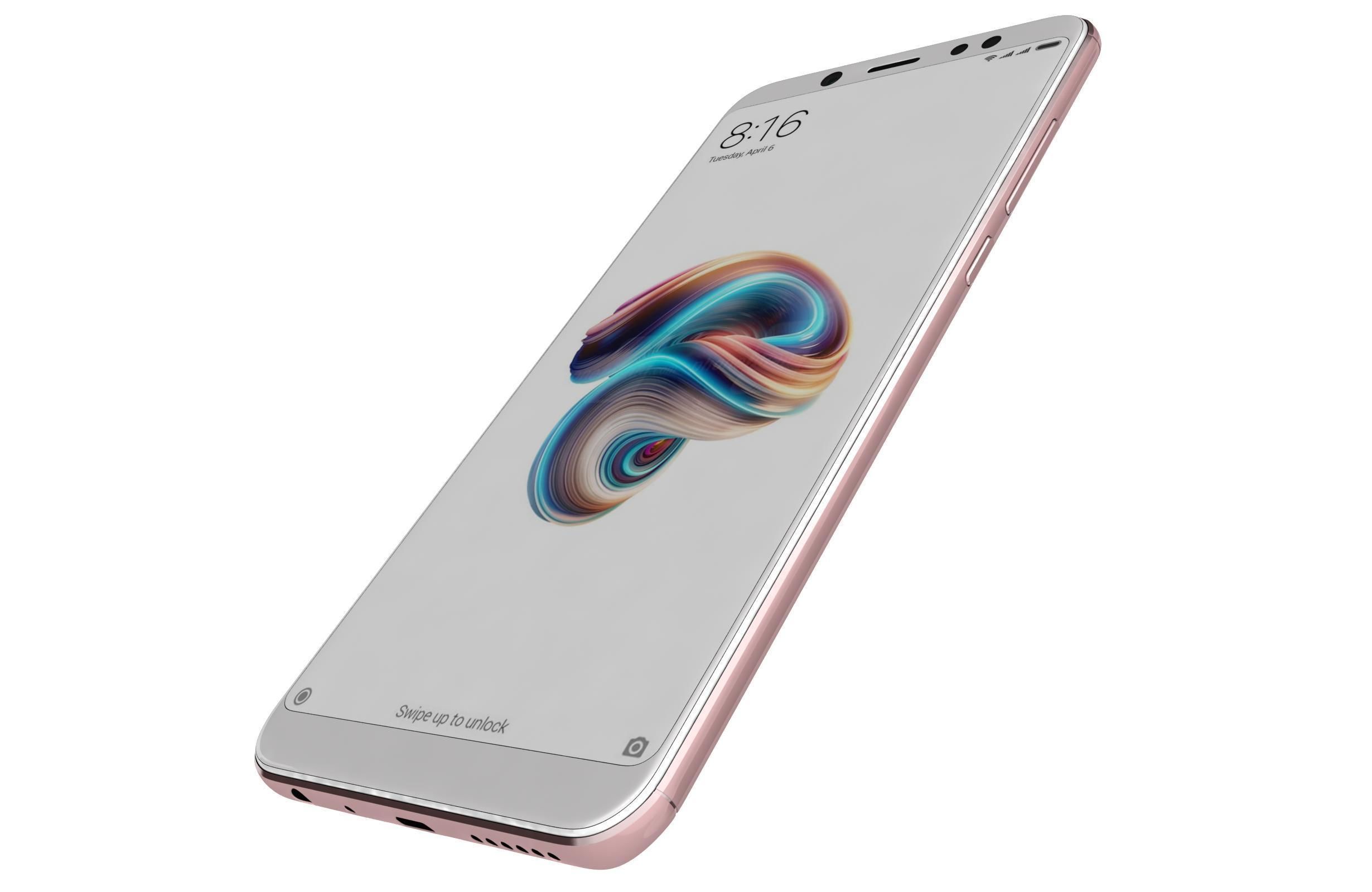 Xiaomi Redmi Note 5 All Colors 3D model_22