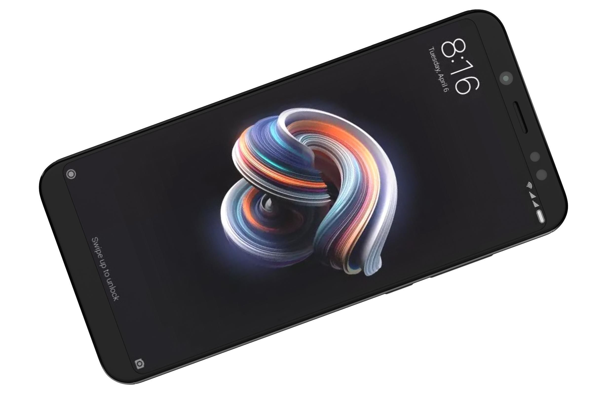 Xiaomi Redmi Note 5 All Colors 3D model_20