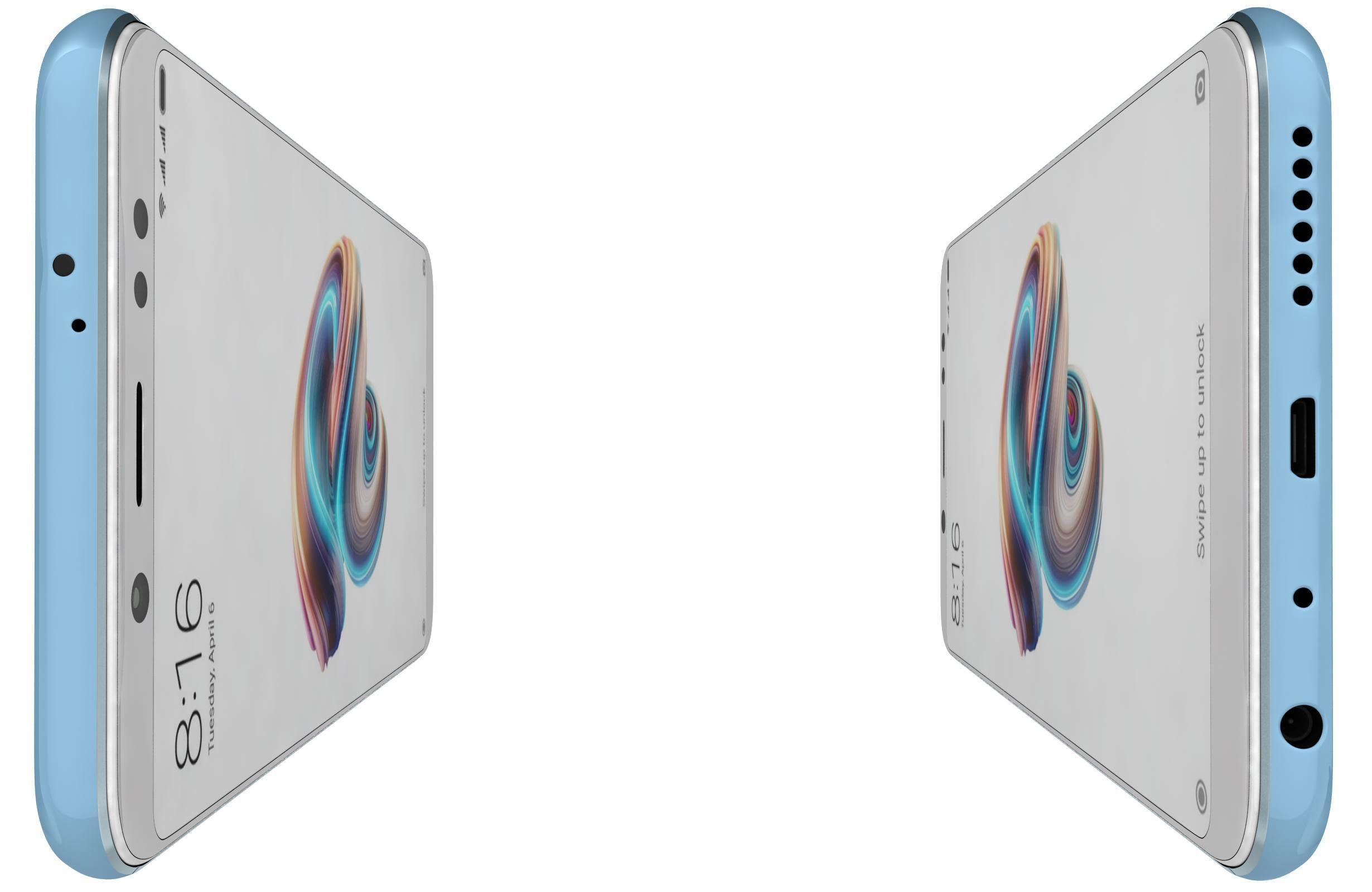 Xiaomi Redmi Note 5 All Colors 3D model_9