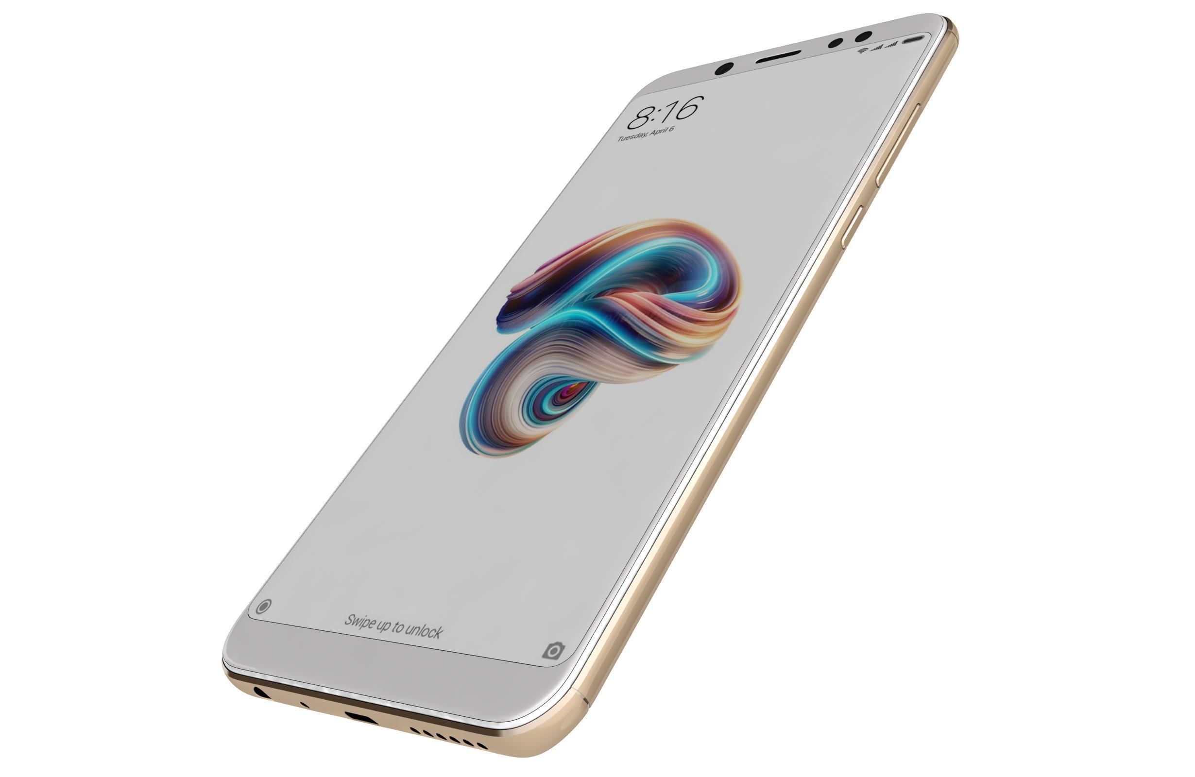 Xiaomi Redmi Note 5 All Colors 3D model_24
