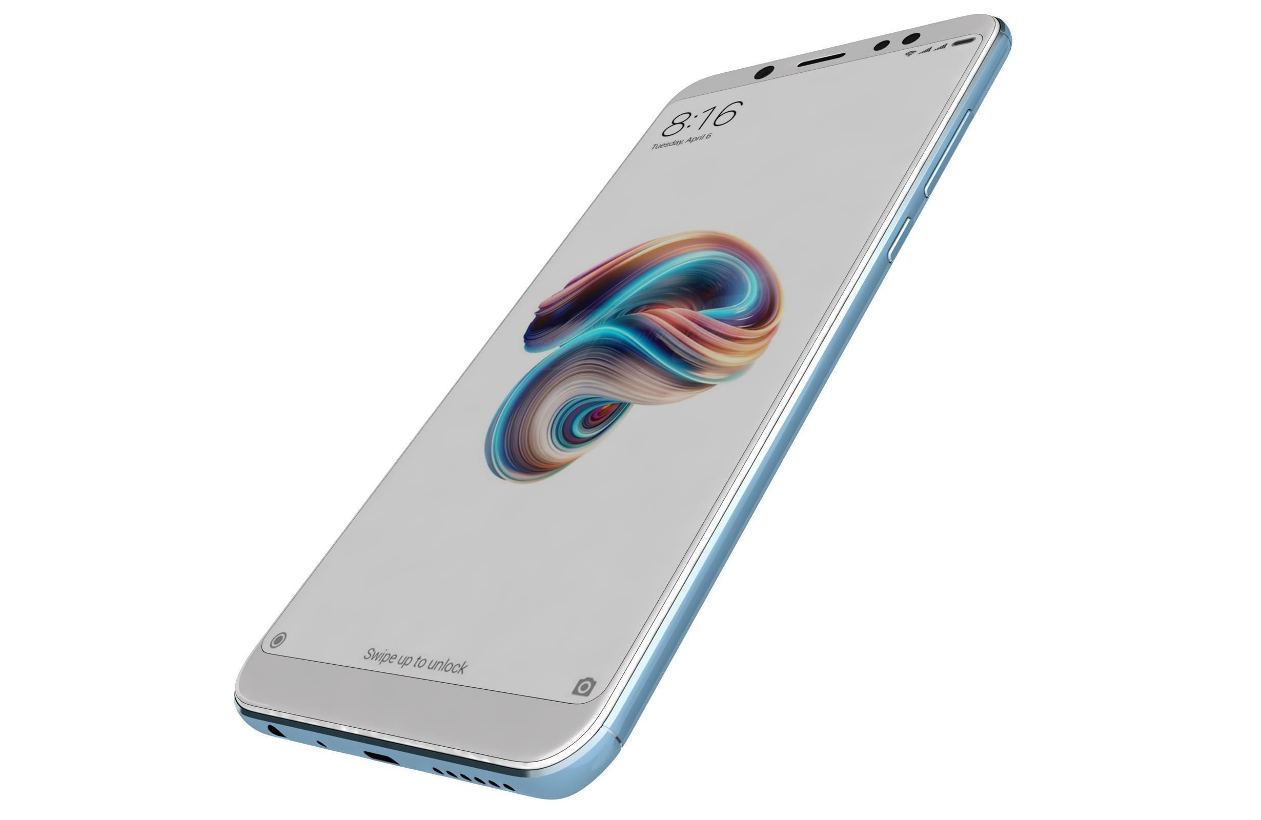 Xiaomi Redmi Note 5 All Colors 3D model_21