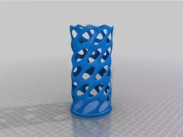 Pencil Holder Wireframe Design