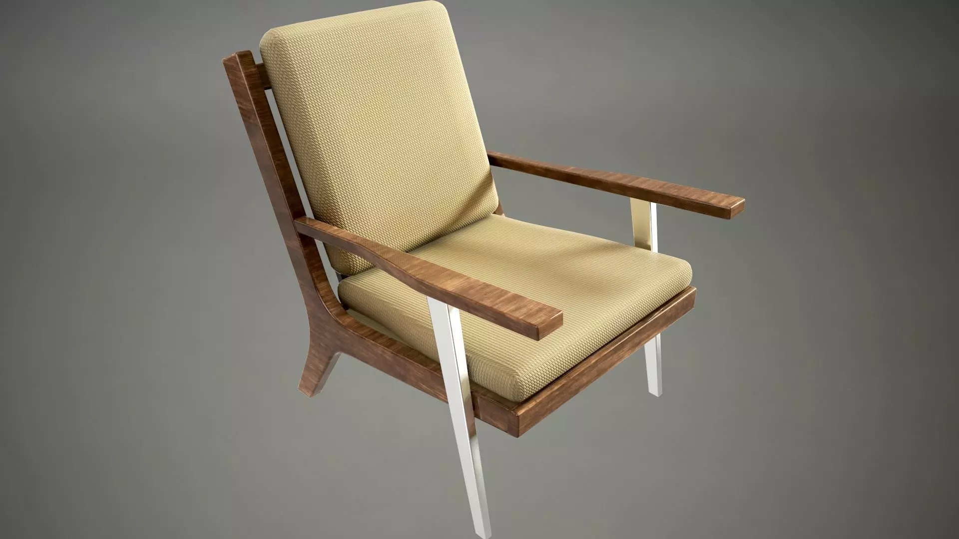 Furniture 001 - Modern Chair Free low-poly 3D model