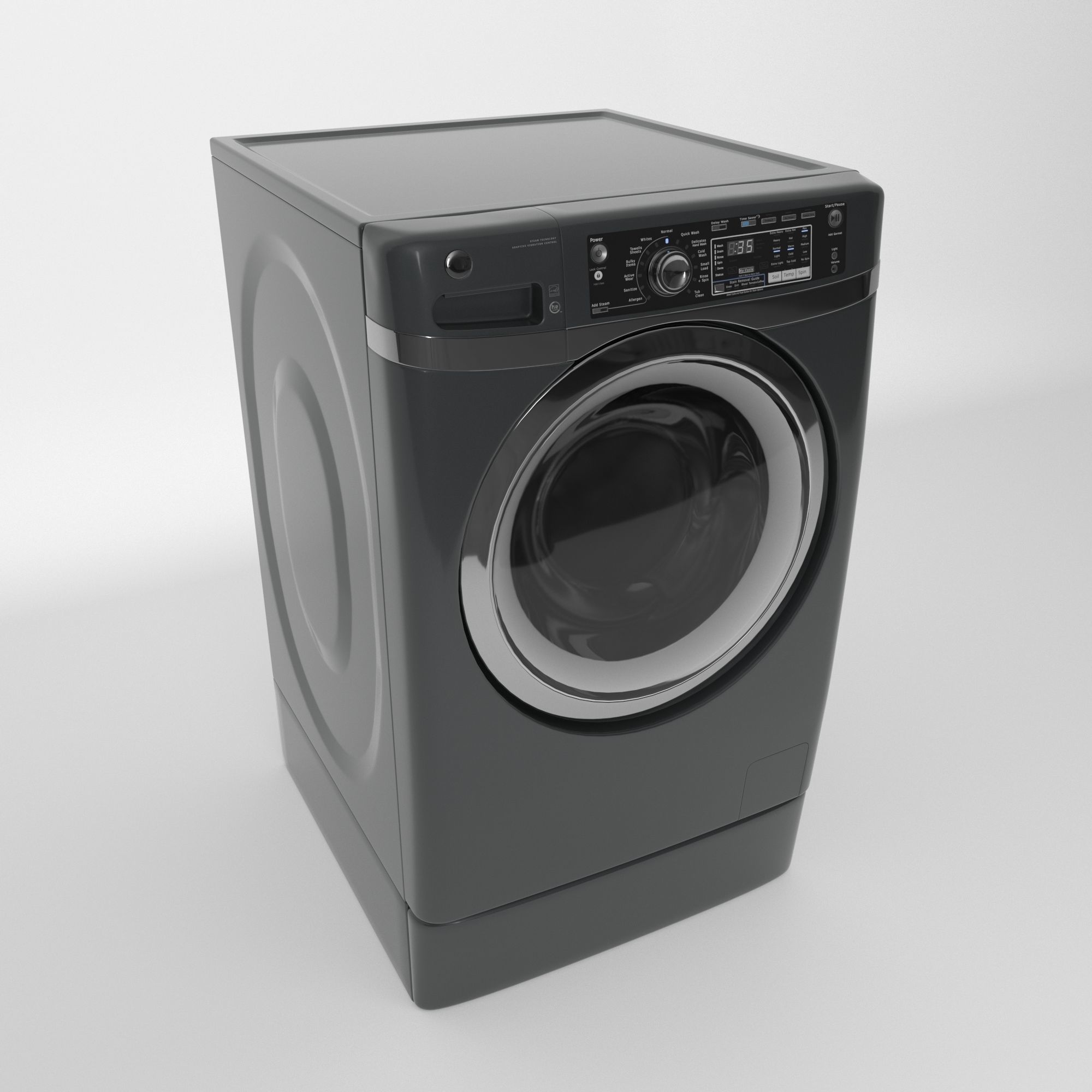 WasherGE washing machine 3D model_1