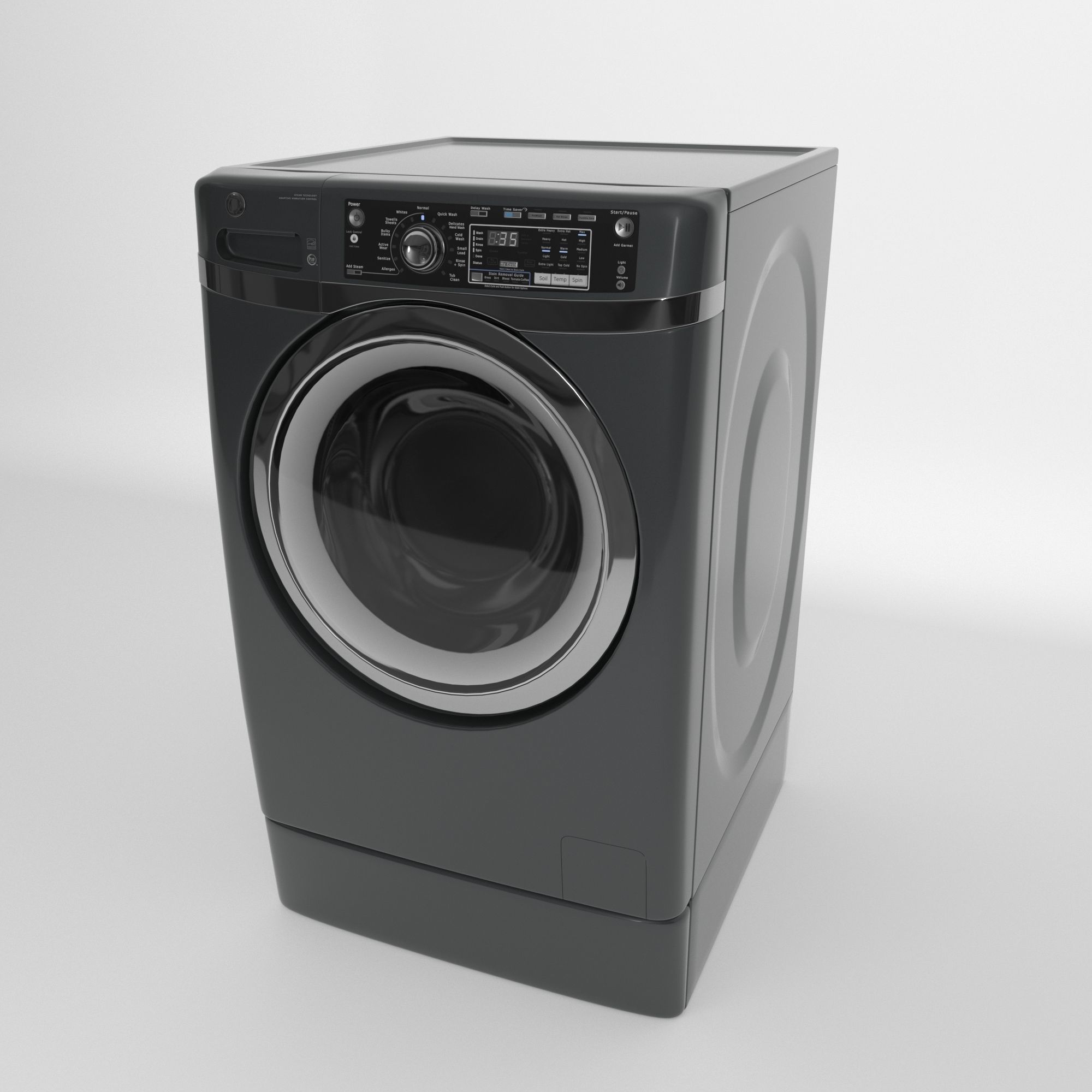 WasherGE washing machine 3D model_2