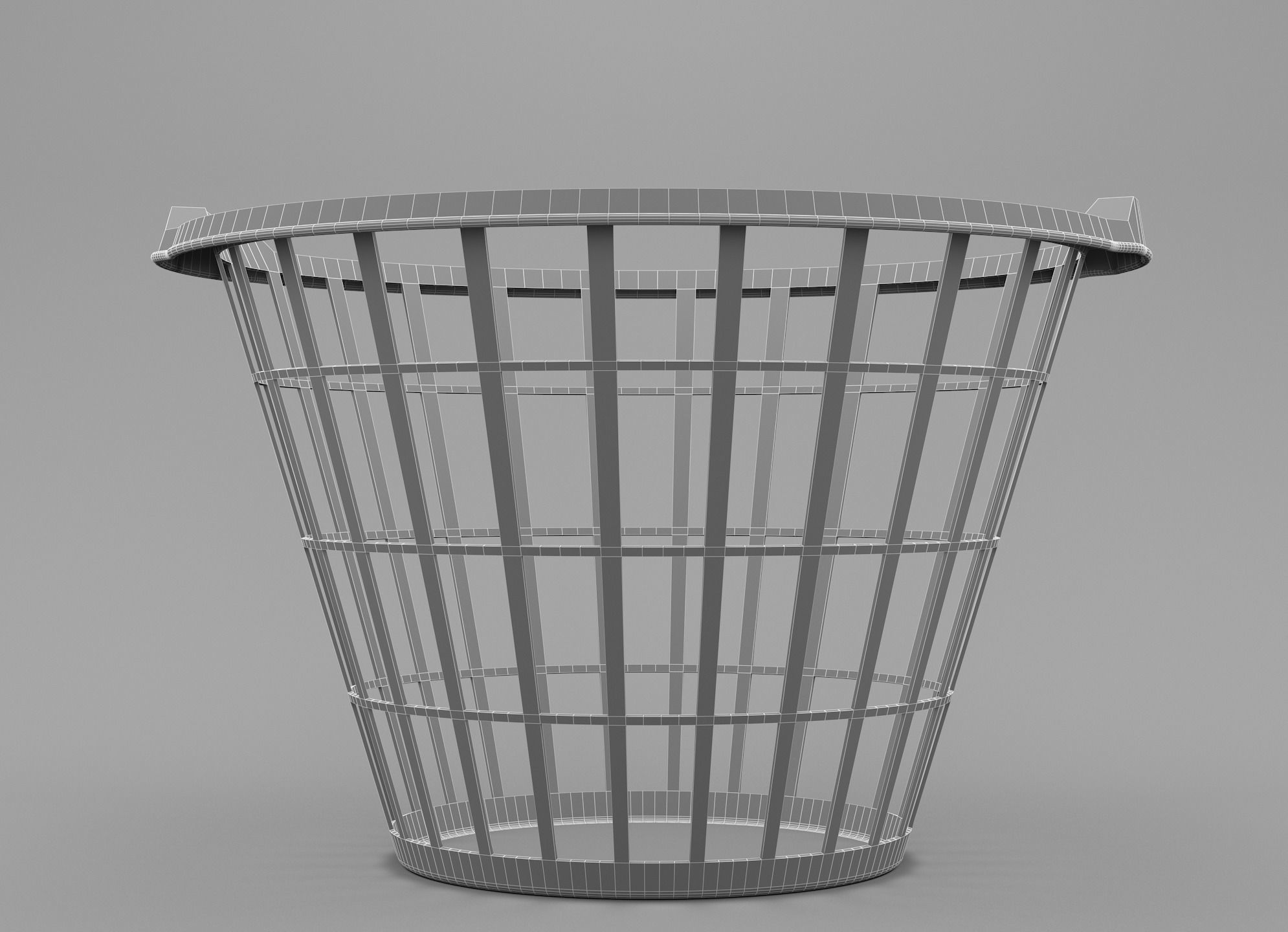 Laundry Basket 3D model_4