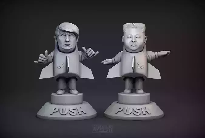 T e K rocket 3D print model