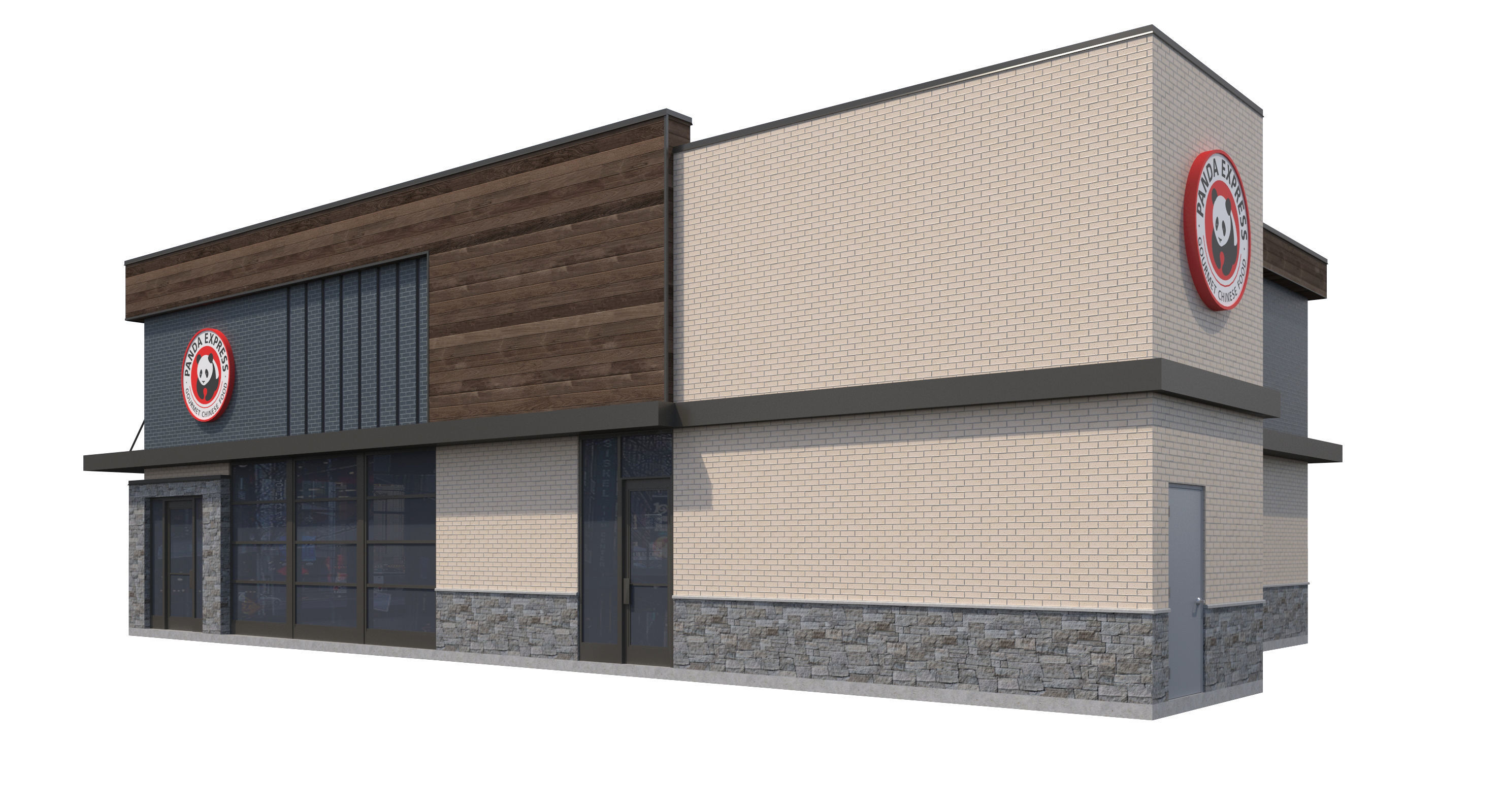 Retail-033 Panda Express 3D model_3