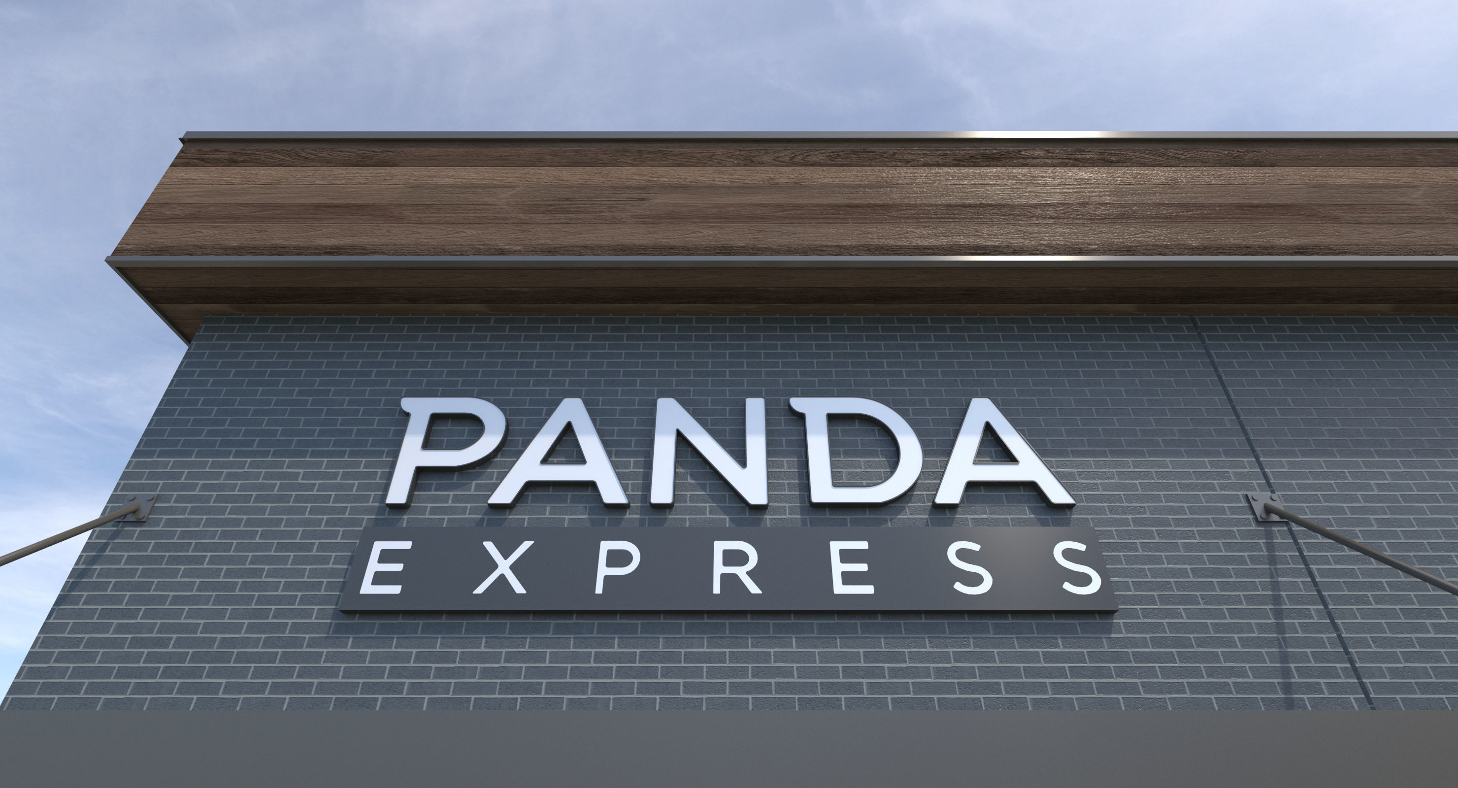 Retail-034 Panda Express With Site 3D model_3