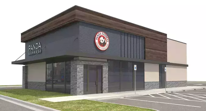 Retail-034 Panda Express With Site