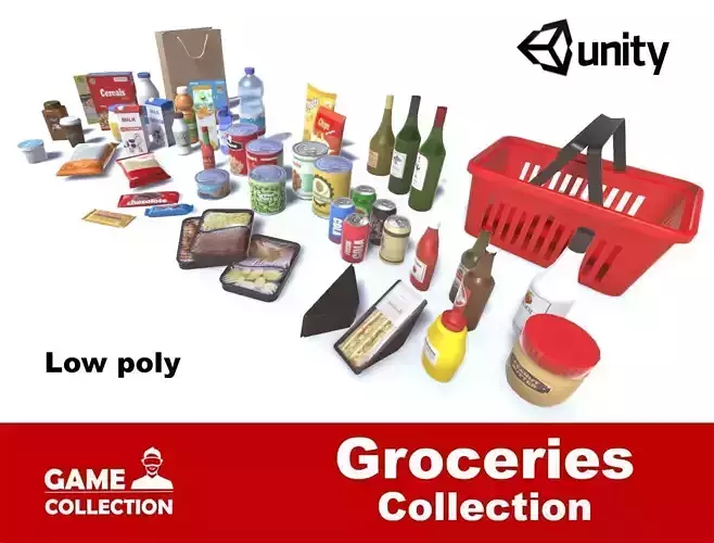 Groceries Collection for unity