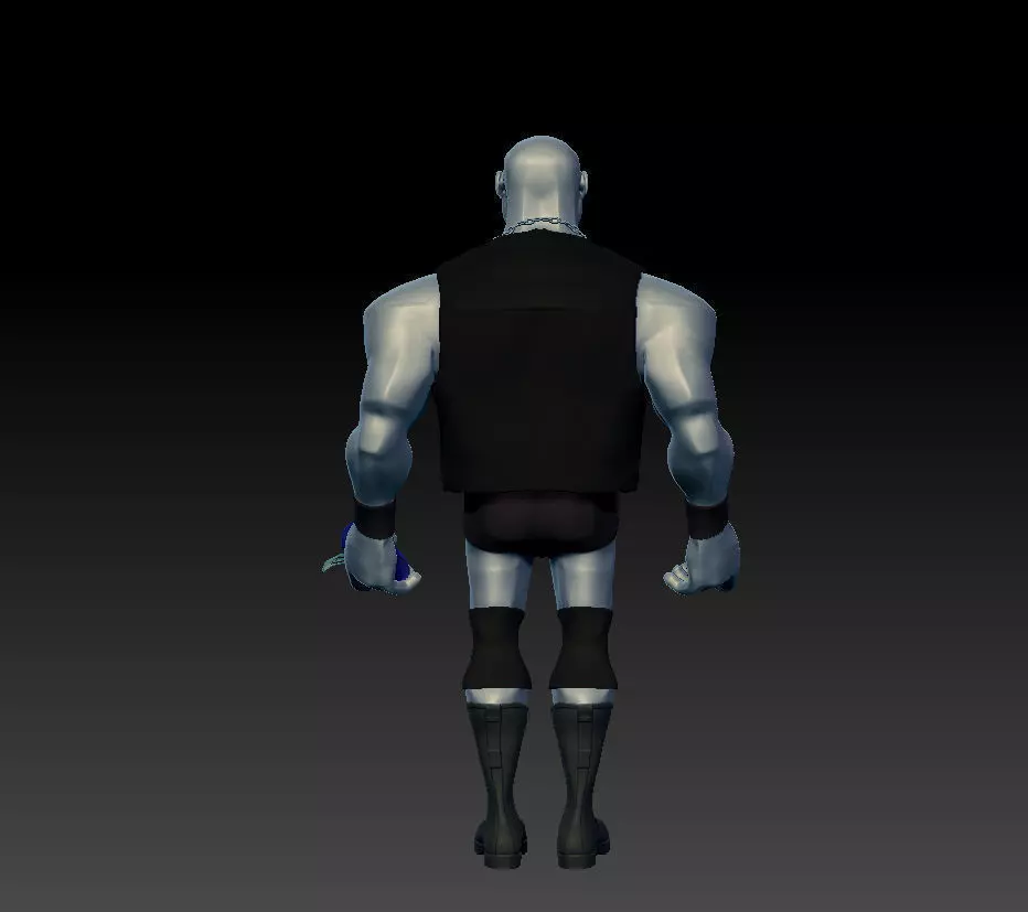 WWE Cartoon 3D print model_0