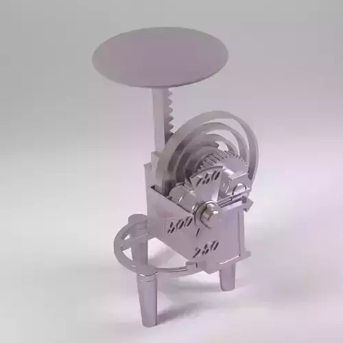 Kitchen scale 3D print model