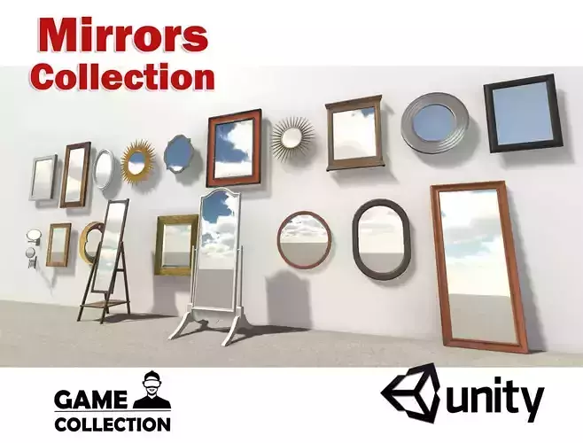 Mirrors Collection for unity game