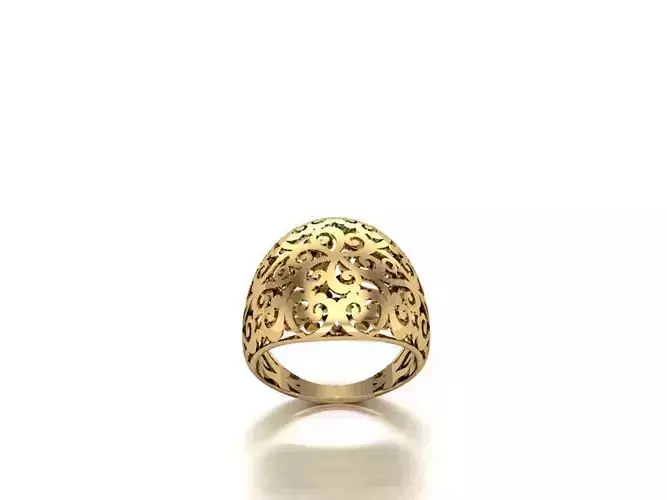 Casting direct with resin printing RING