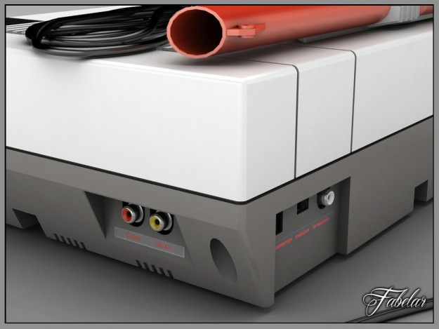NES complete pack 3D model_3