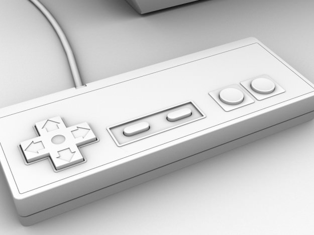 NES complete pack 3D model_17