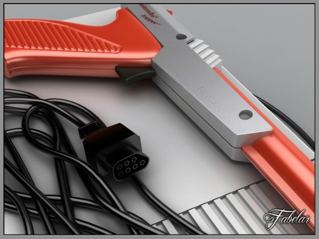 NES complete pack 3D model_4