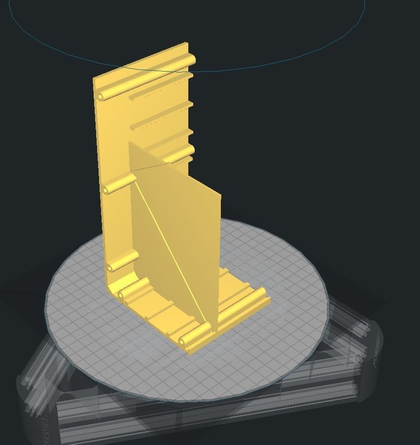 RC truck body delivery 1 10 scale 3D print model_8