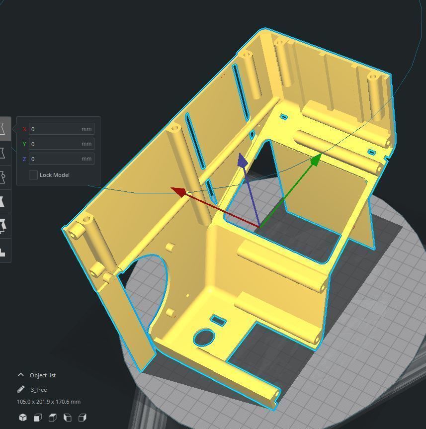 RC truck body delivery 1 10 scale 3D print model_16