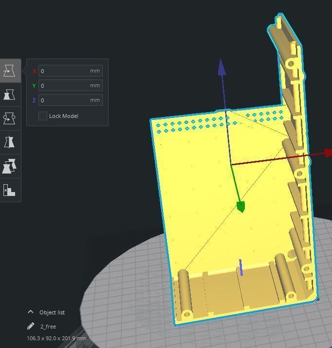 RC truck body delivery 1 10 scale 3D print model_15