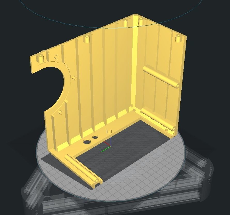 RC truck body delivery 1 10 scale 3D print model_10