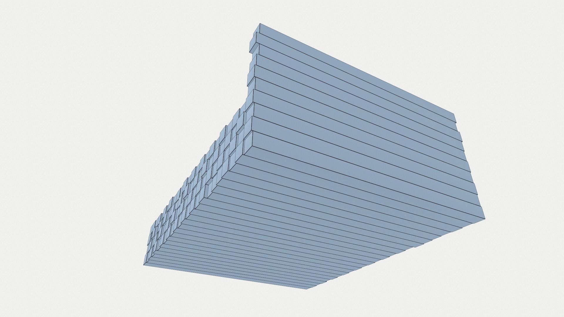 Loft Bed 3D model_11