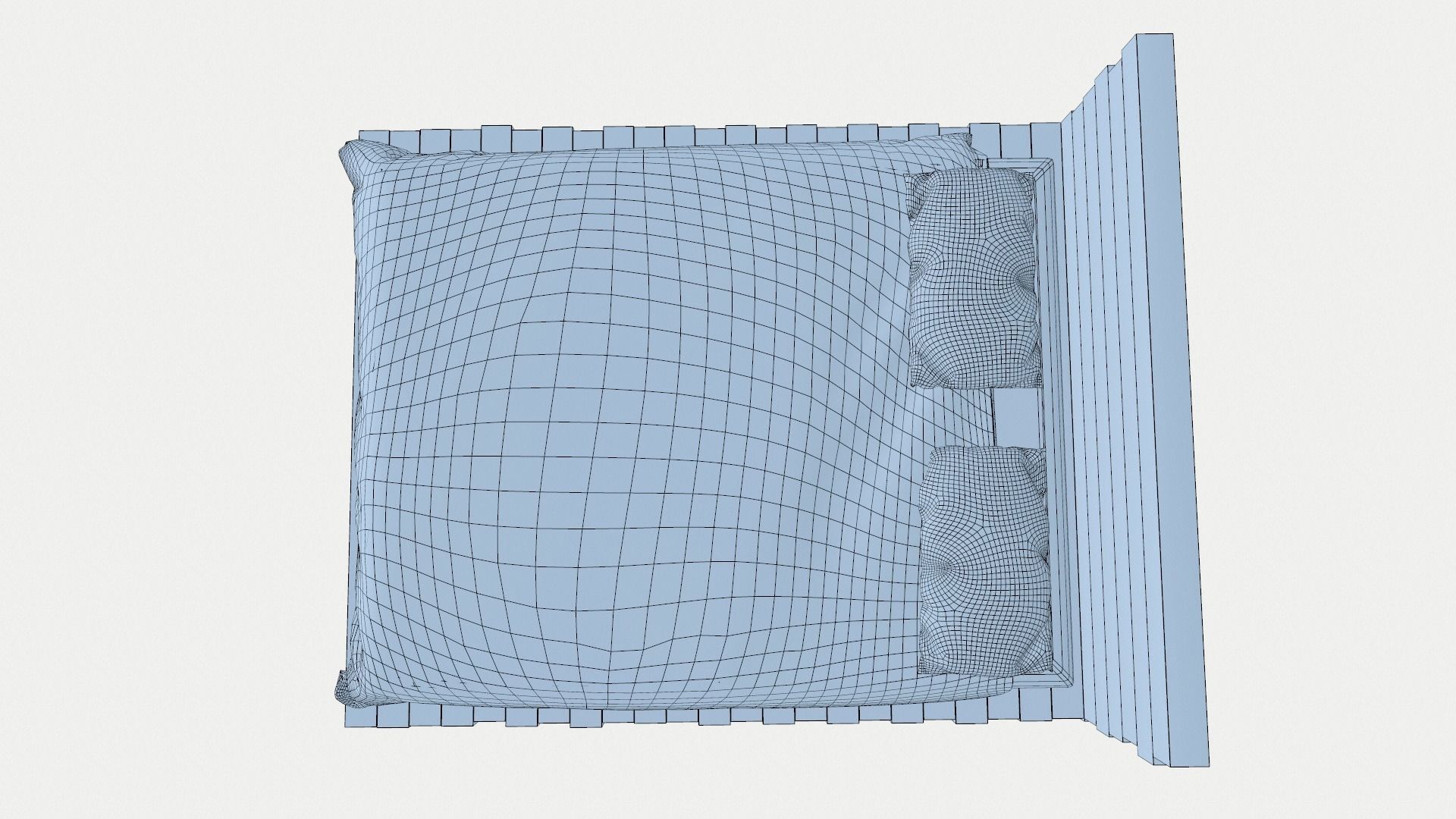 Loft Bed 3D model_10