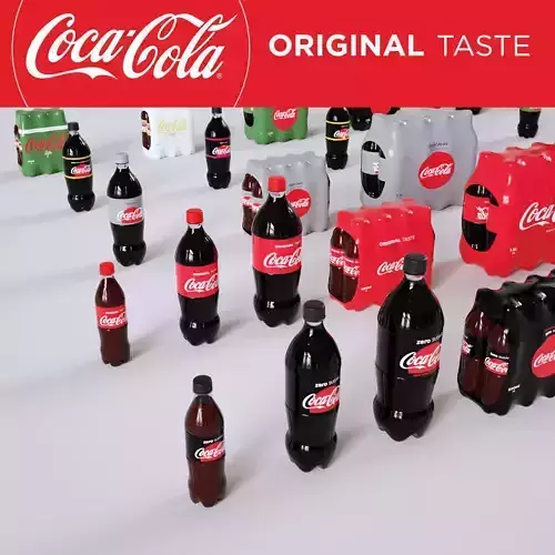 Coca Cola Pack 3D model