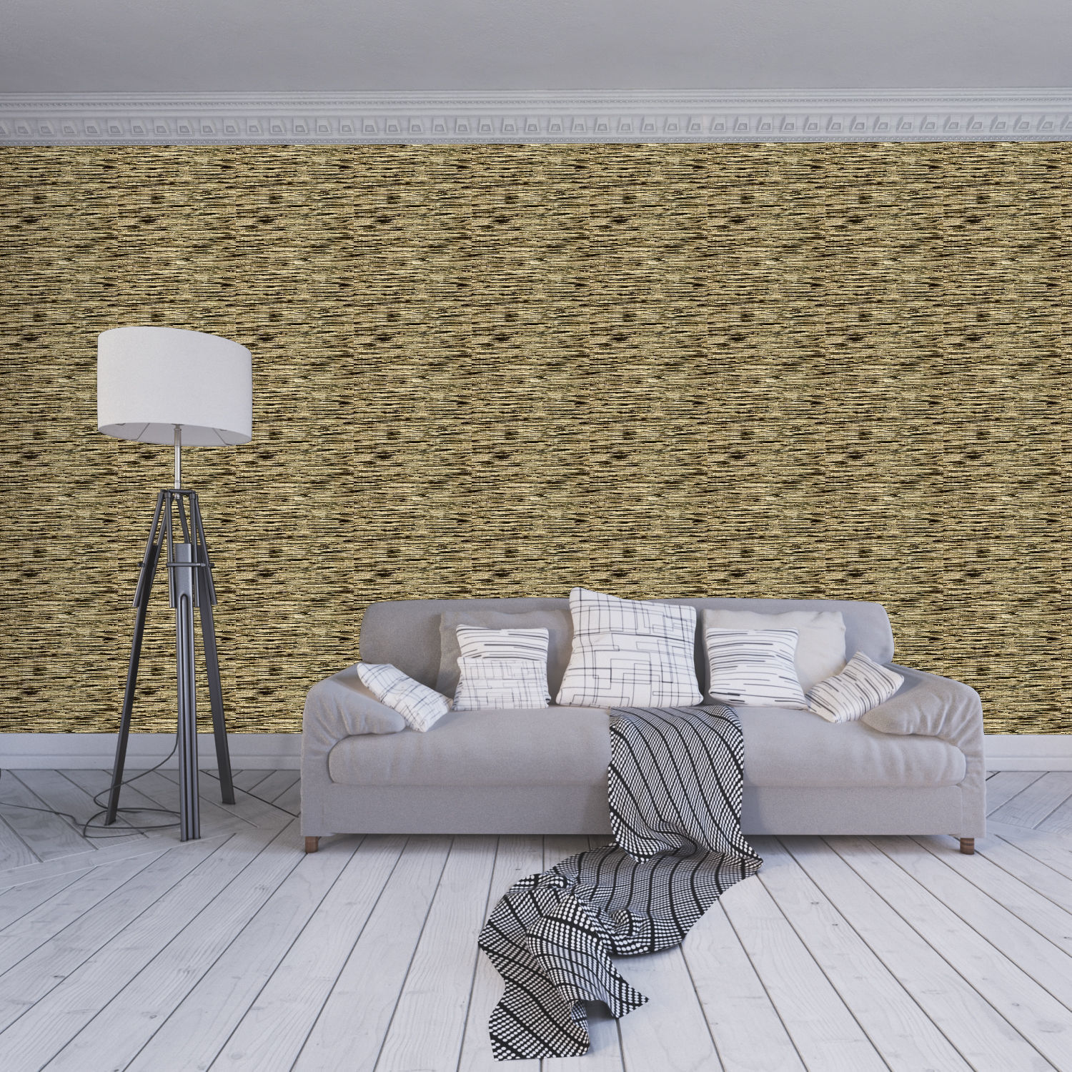 Wallpaper - 12 4 Color 3D model_1