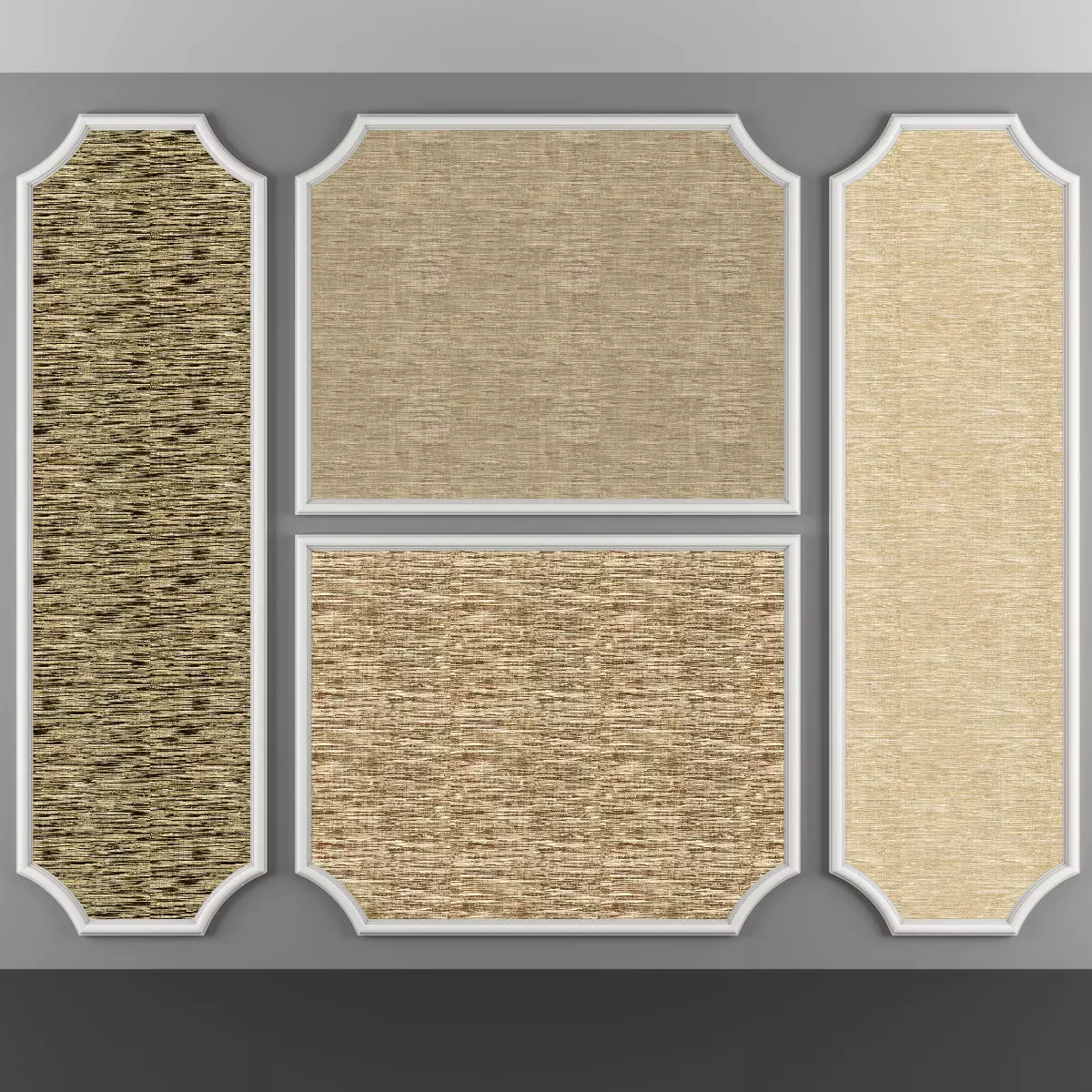 Wallpaper - 12 4 Color 3D model_0