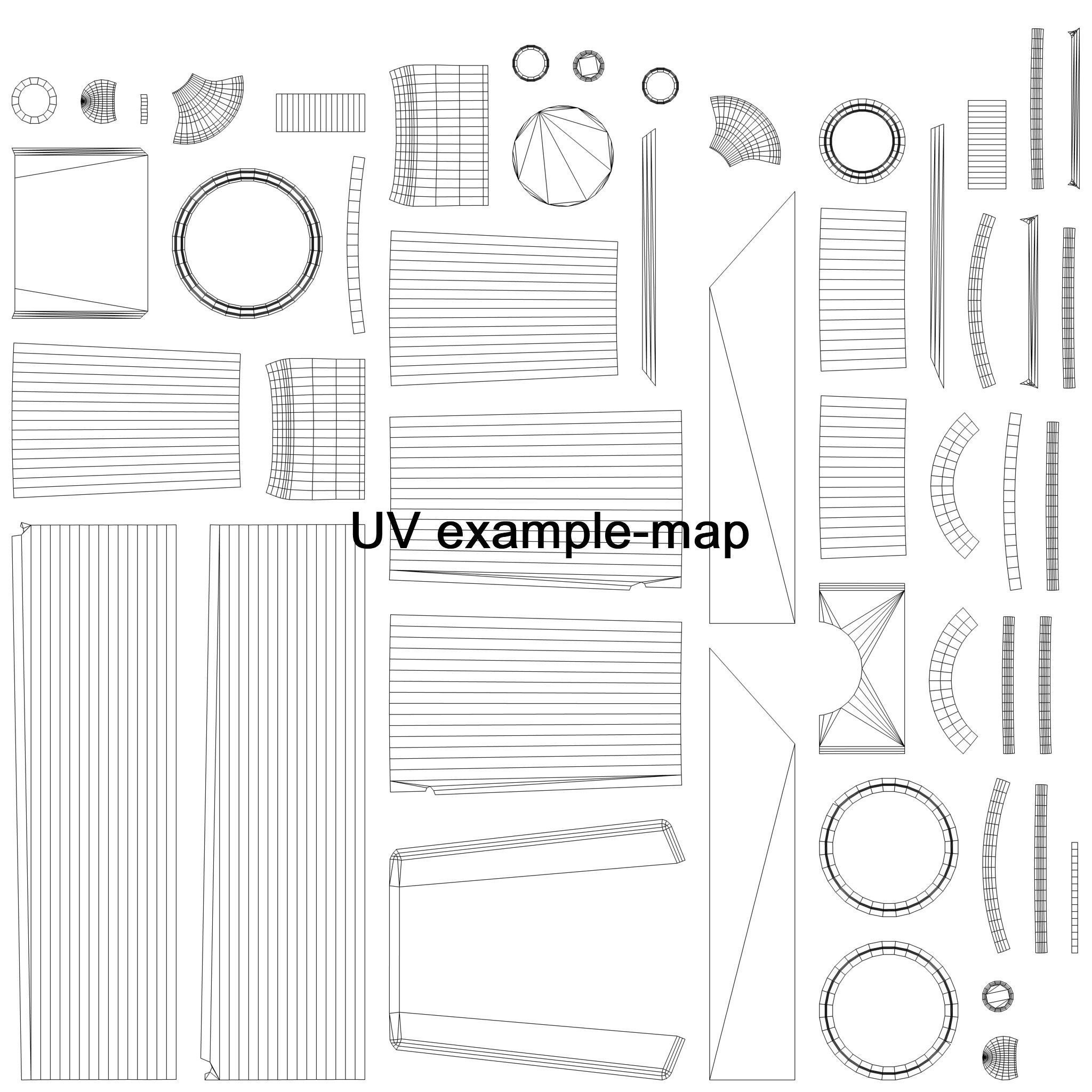 Medieval Fortress Cannon PBR 3D model_11