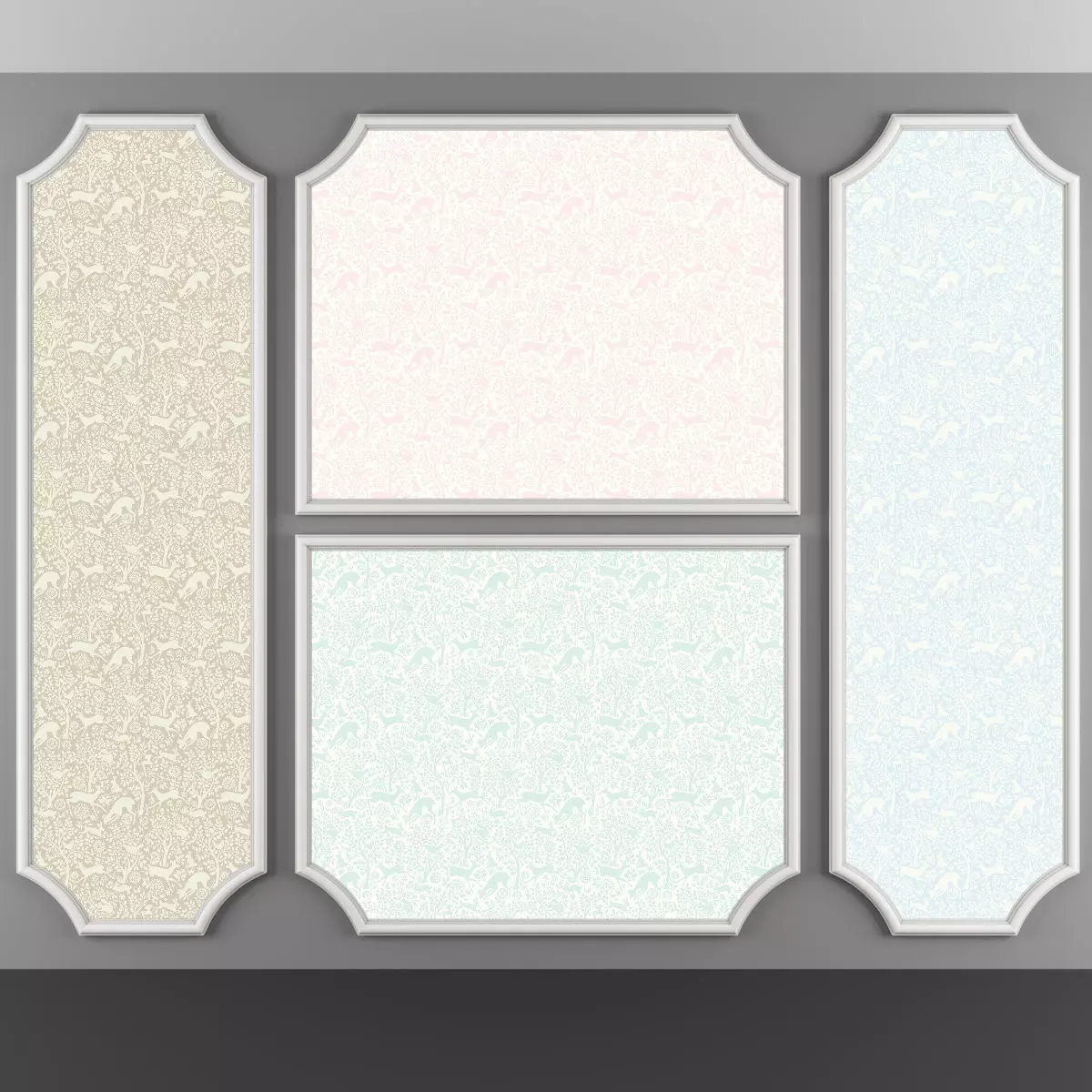 Wallpaper - 16     4 Color 3D model_0