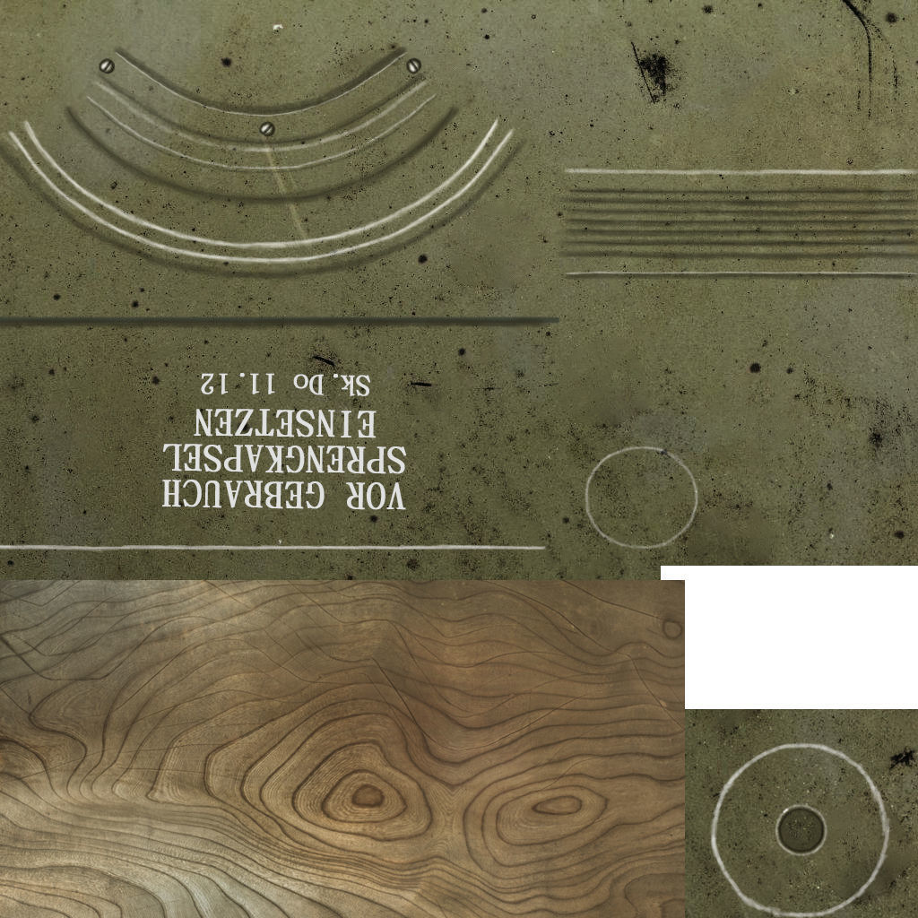 grenade WW2 Low-poly 3D model_10