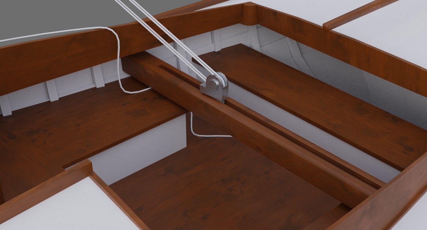 Sailboat 1A Low-poly 3D model_8